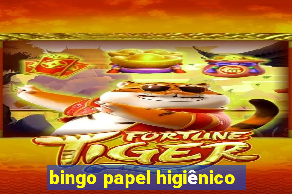 bingo papel higiênico