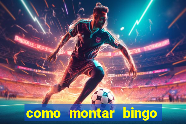 como montar bingo brinquedos toia