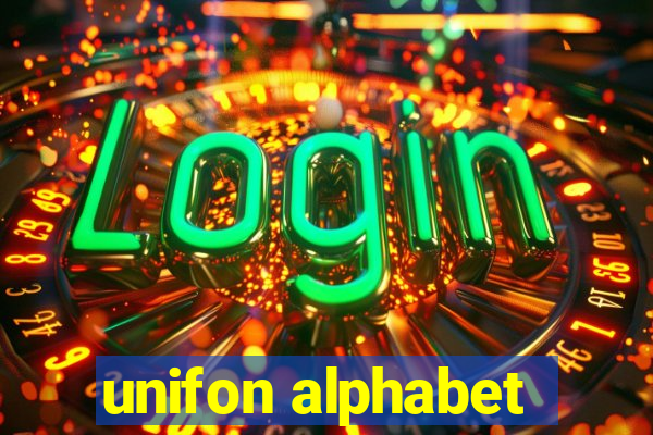 unifon alphabet