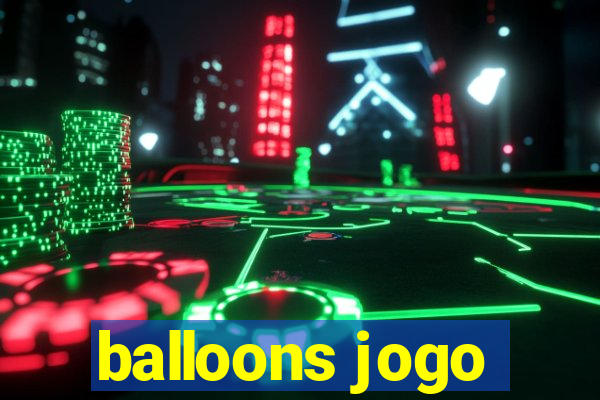 balloons jogo