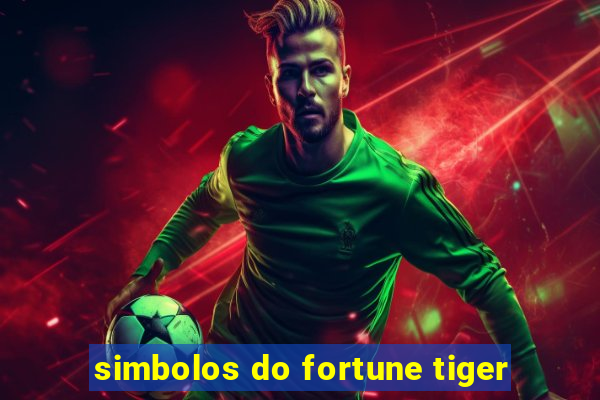 simbolos do fortune tiger