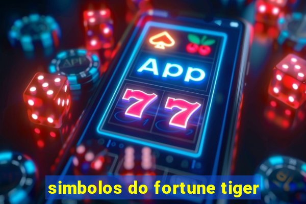 simbolos do fortune tiger