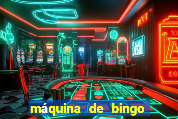 máquina de bingo a ar