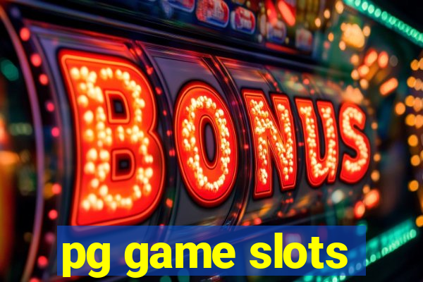 pg game slots