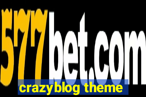 crazyblog theme