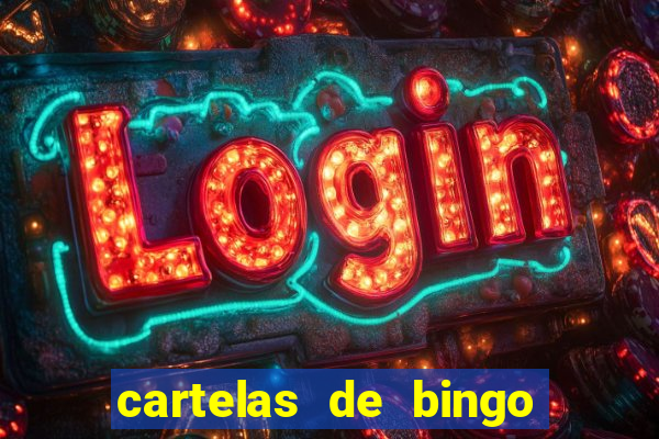 cartelas de bingo para chá de bebê