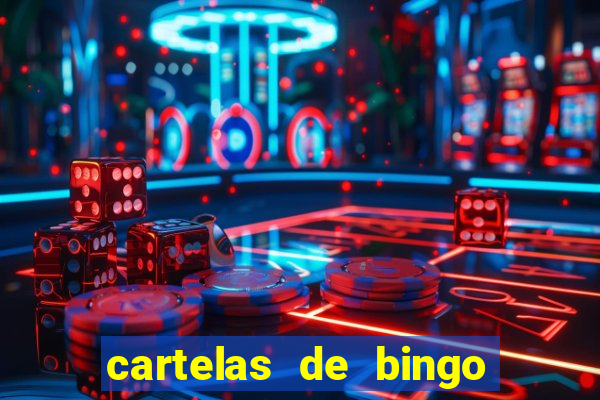 cartelas de bingo para chá de bebê