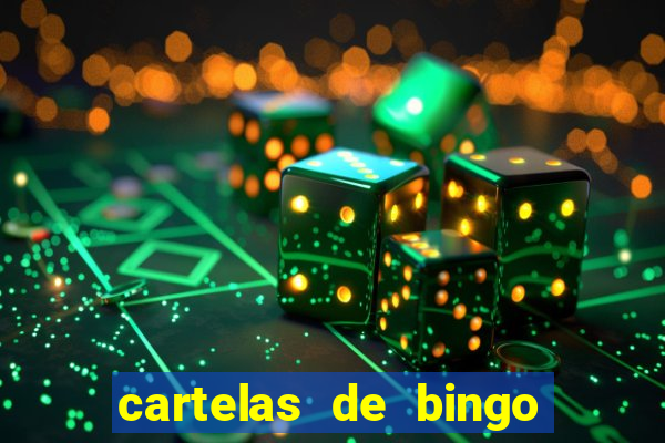 cartelas de bingo para chá de bebê