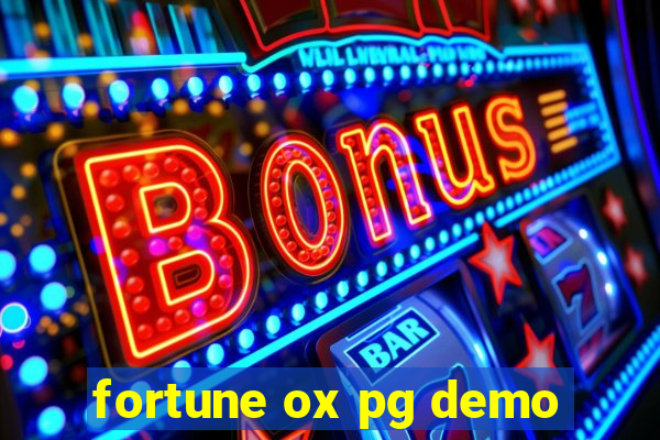 fortune ox pg demo