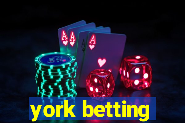 york betting