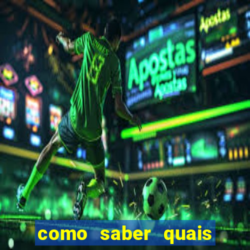 como saber quais jogos est?o pagando