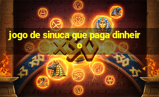 jogo de sinuca que paga dinheiro