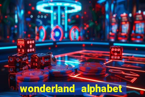 wonderland alphabet comic studio