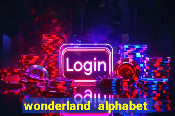 wonderland alphabet comic studio