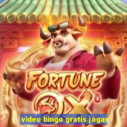 video bingo gratis jogar