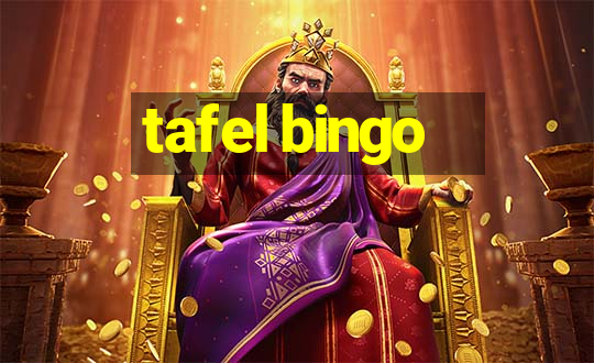 tafel bingo