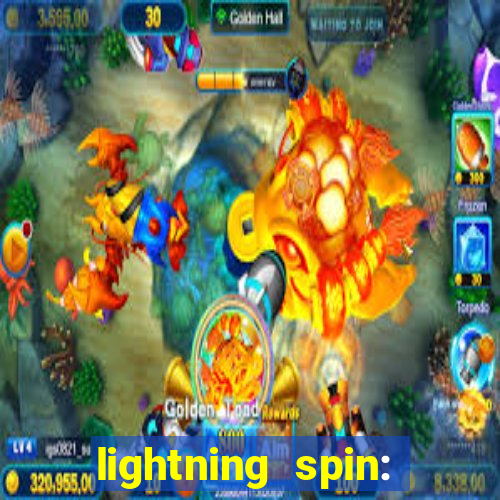 lightning spin: vegas slots