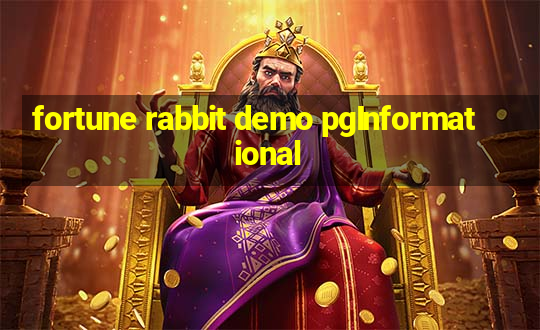 fortune rabbit demo pgInformational