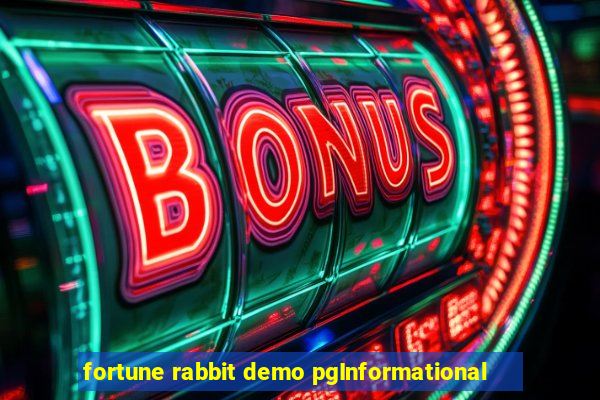 fortune rabbit demo pgInformational