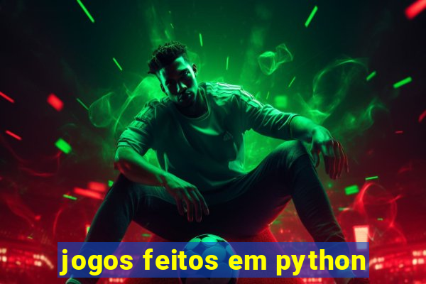 jogos feitos em python