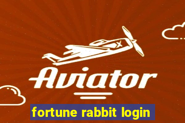 fortune rabbit login