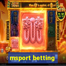 msport betting