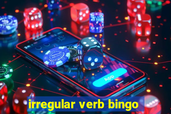 irregular verb bingo