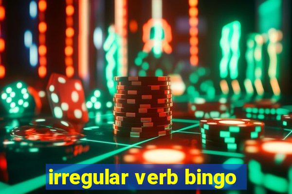 irregular verb bingo