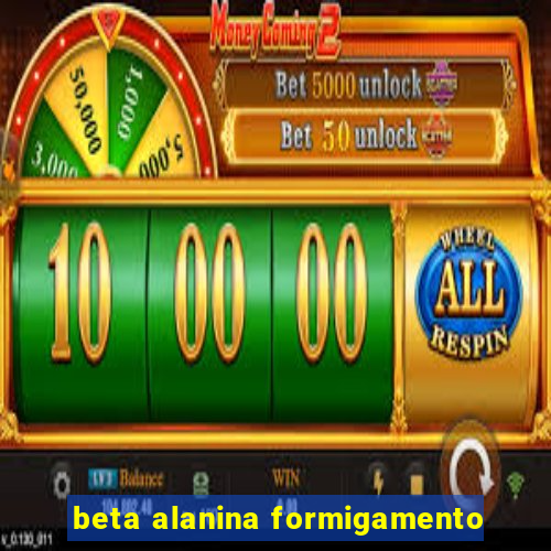 beta alanina formigamento