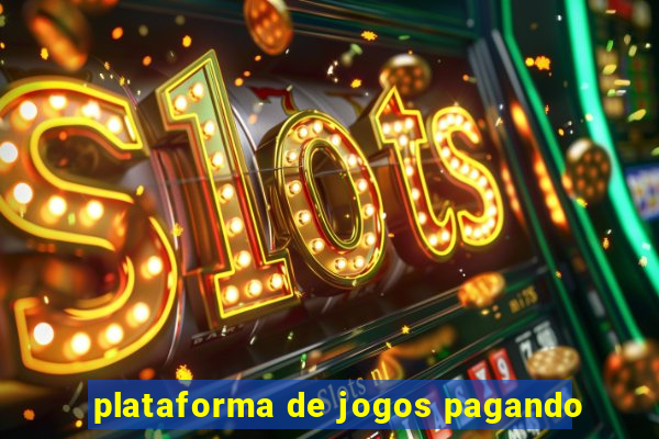 plataforma de jogos pagando