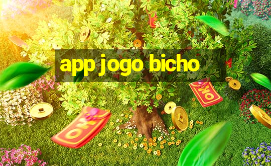 app jogo bicho