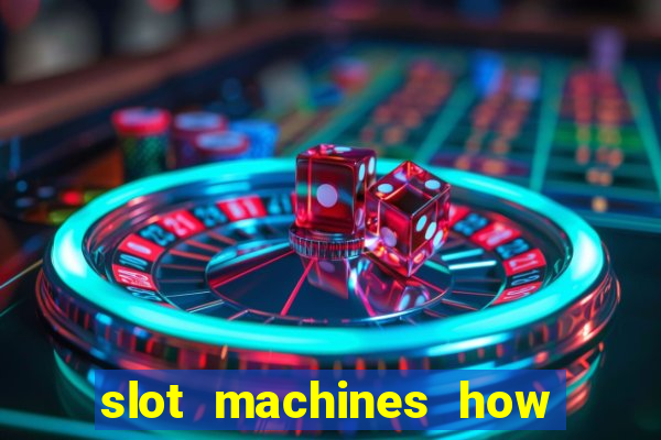 slot machines how to play