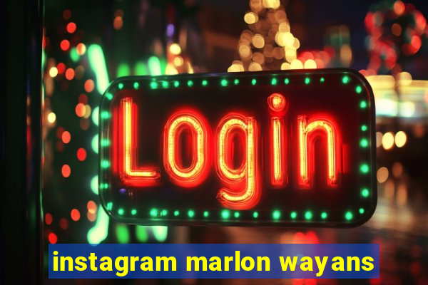 instagram marlon wayans