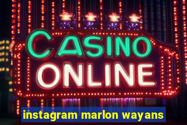 instagram marlon wayans