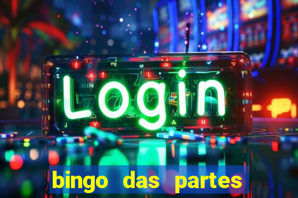 bingo das partes do corpo