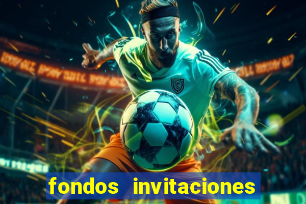 fondos invitaciones de bingo para editar