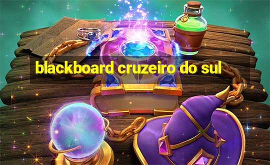 blackboard cruzeiro do sul