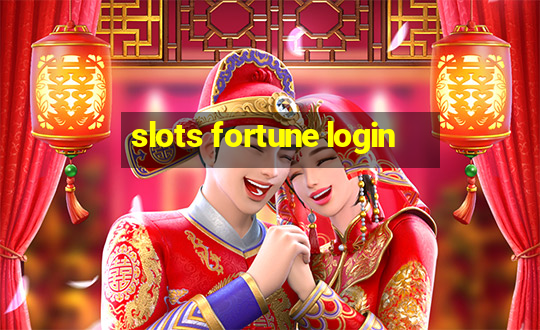 slots fortune login