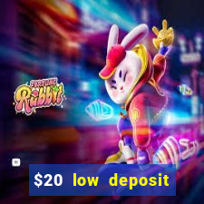 $20 low deposit casinos in nz