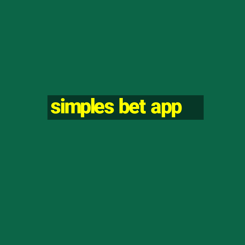 simples bet app