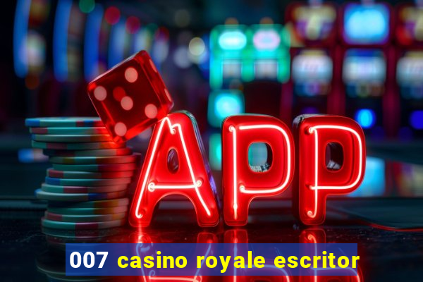 007 casino royale escritor