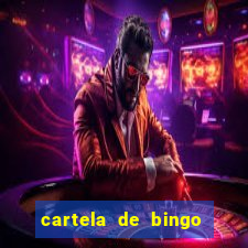 cartela de bingo do alfabeto para imprimir