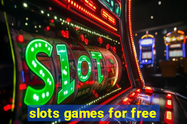 slots games for free