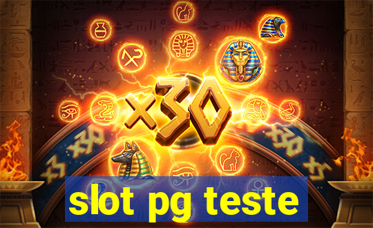 slot pg teste