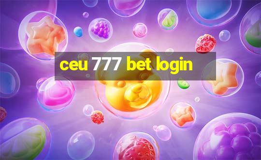 ceu 777 bet login