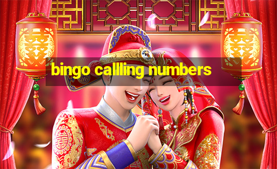 bingo callling numbers