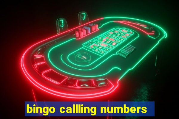 bingo callling numbers