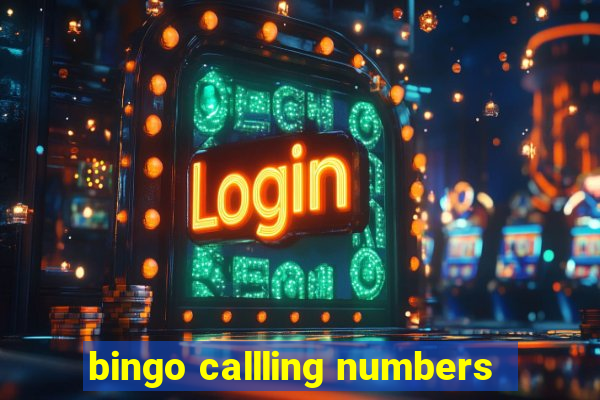 bingo callling numbers