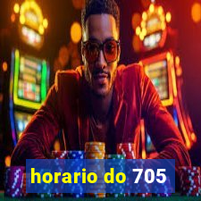 horario do 705