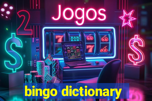 bingo dictionary